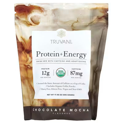 Truvani PLANT BASED PROTEIN + ENERGY 20 Servings