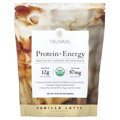 Truvani PLANT BASED PROTEIN + ENERGY 20 Servings