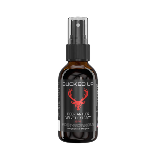 Bucked Up IGF-1 DEER ANTLER VELVET Extract Spray 2 FL OZ