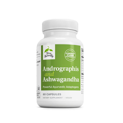 Terry Naturally ANDROGRAPHIS & ASHWAGANDHA - 60 Capsules
