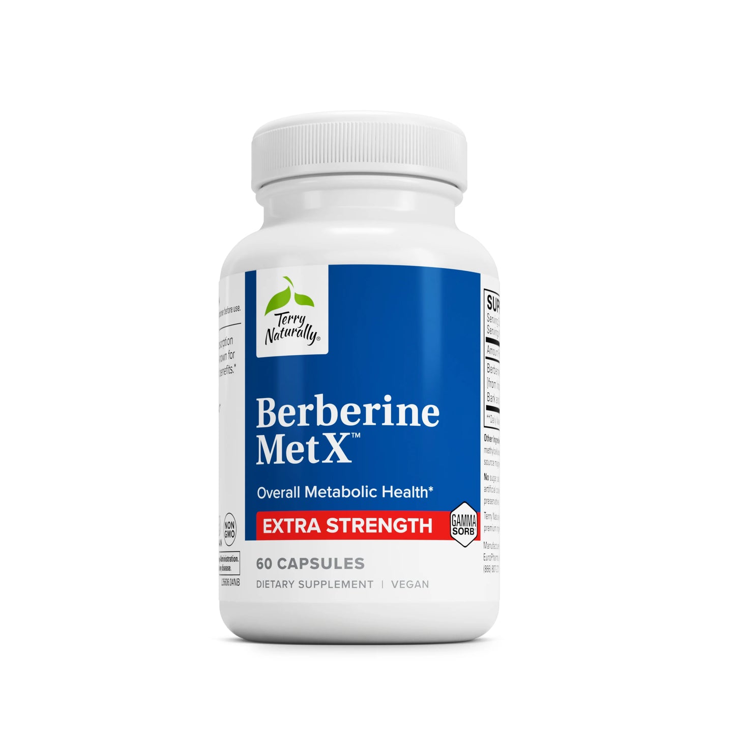 Terry Naturally BERBERINE METX Extra Strength - 60 Capsules