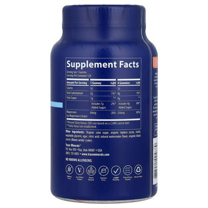 Trace Minerals Magnesium Gummies - 120ct