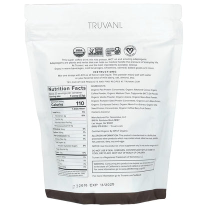 Truvani PLANT BASED PROTEIN + ENERGY 20 Servings