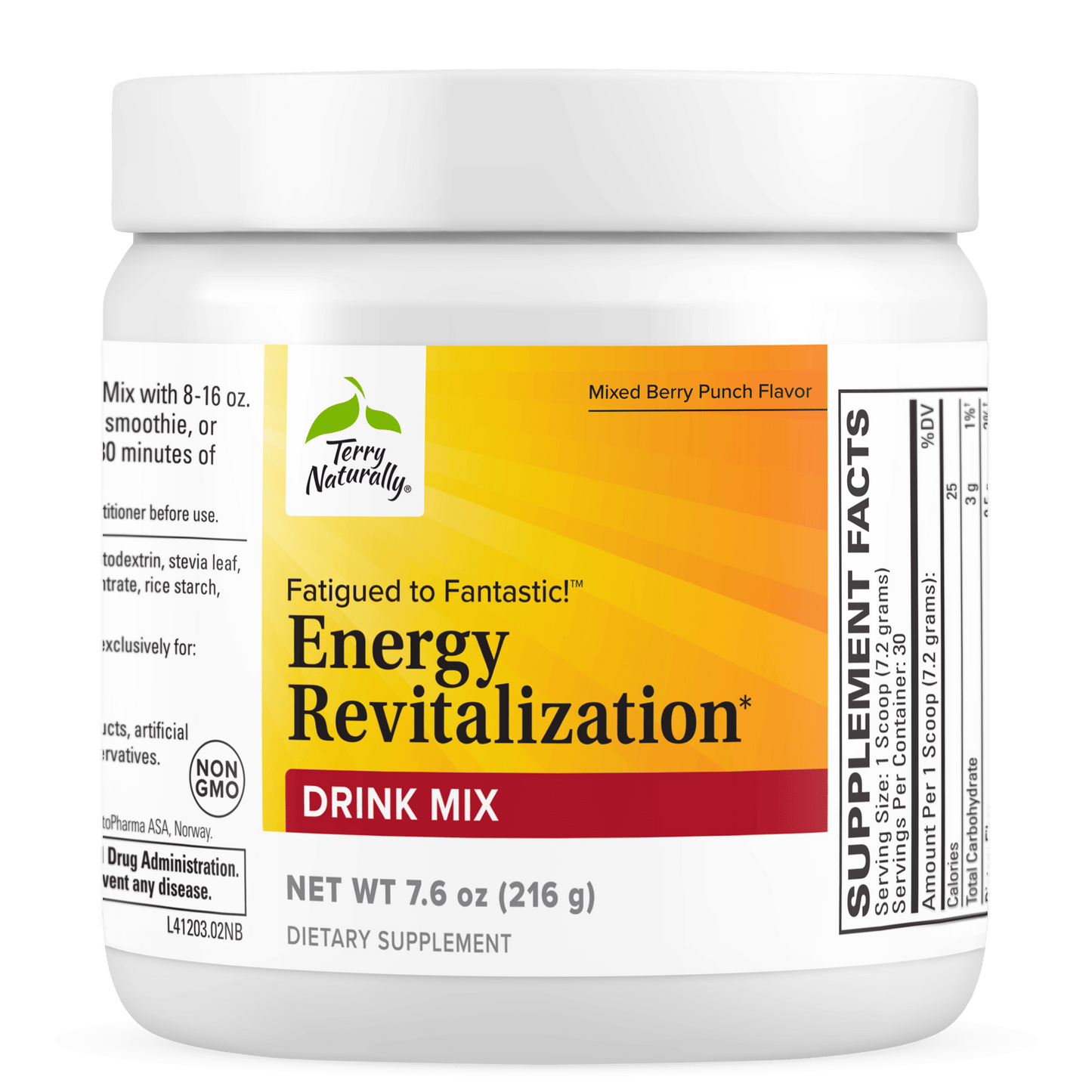 Terry Naturally ENERGY REVITALIZATION DRINK MIX
