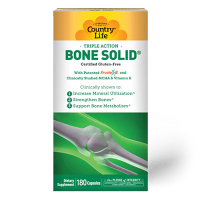 Country Life BONE SOLID 180 Capsules