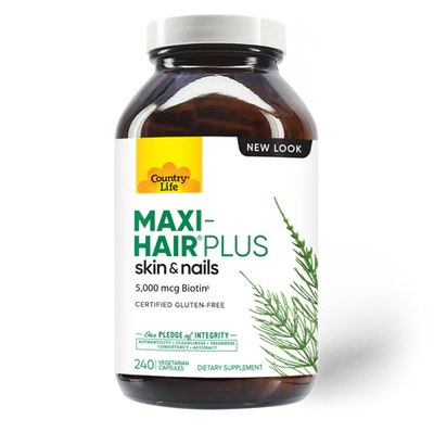 Country Life MAXI-HAIR PLUS 240 Veg Capsules