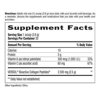Country Life MAXI-SKIN COLLAGEN+C&A POWDER 30 Servings