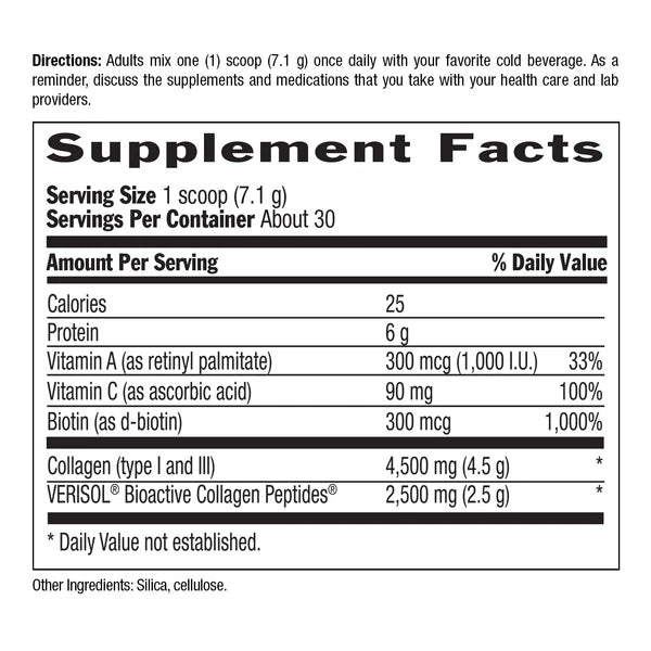Country Life MAXI-COLLAGEN 7000 POWDER 30 Servings