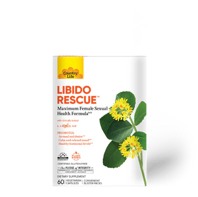 Country Life LIBIDO RESCUE 60 Veg Capsules