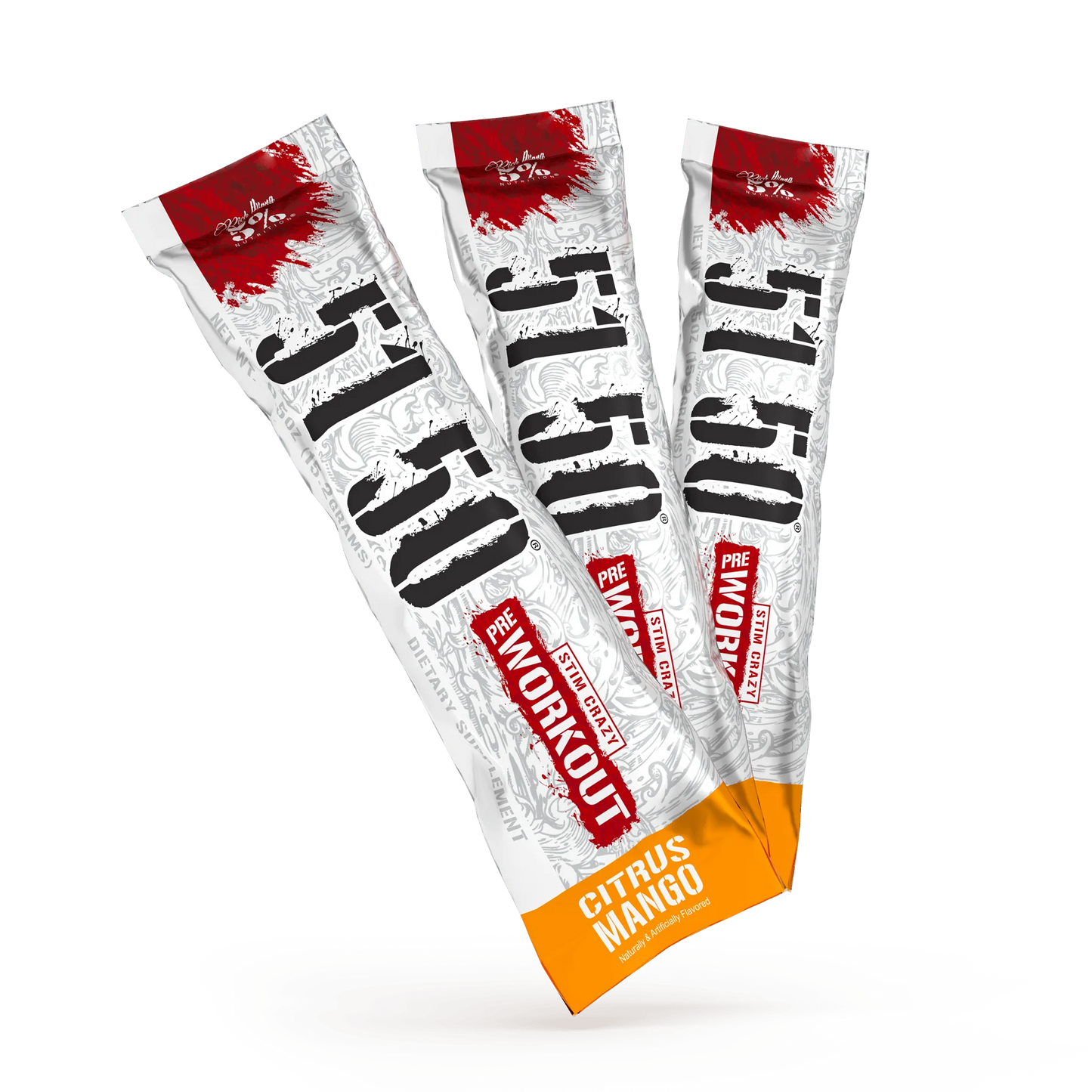 5% Nutrition 5150 Pre-Workout STICK PACKS - 10ct CITRUS MANGO
