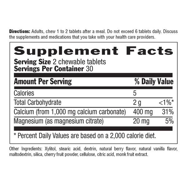 Country Life ACID RESCUE 220 Chewables