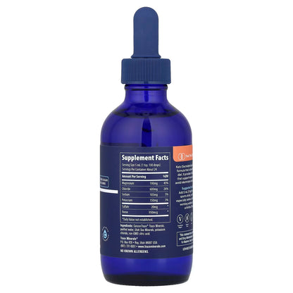 Trace Minerals Keto Electrolyte Drops - 4 fl oz