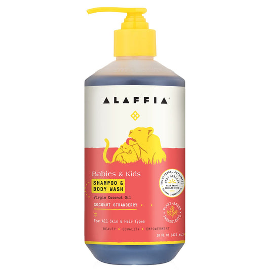 ALAFFIA Babies & Kids Shampoo & Body Wash - 32oz