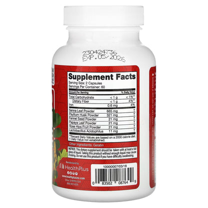 Health Plus SUPER COLON CLEANSE 500 mg