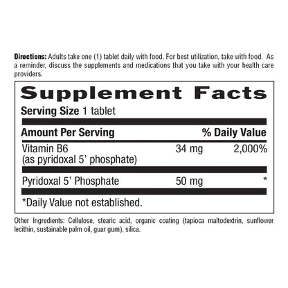 Country Life P-5-P (B6) 50 MG 100 Tablets