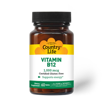 Country Life VITAMIN B12 1000 60 Tablets