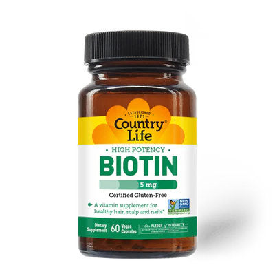 Country Life BIOTIN 5MG 60 Capsules