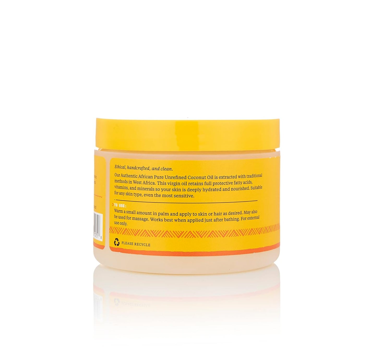 ALAFFIA Pure Unrefined COCONUT OIL - 11oz