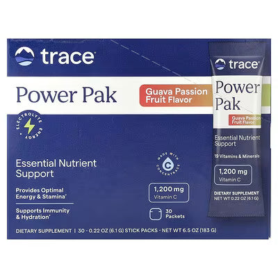 Trace Minerals Power Pak - 30 Packets