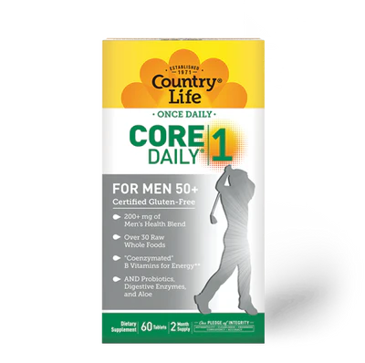 Country Life CORE DAILY 1 MEN 50+ 60 Tablets