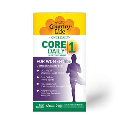 Country Life CORE DAILY 1 WOMEN 50+ 60 Tablets