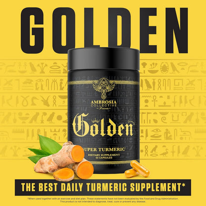 Ambrosia Collective GOLDEN Super Turmeric 60 CAPSULES