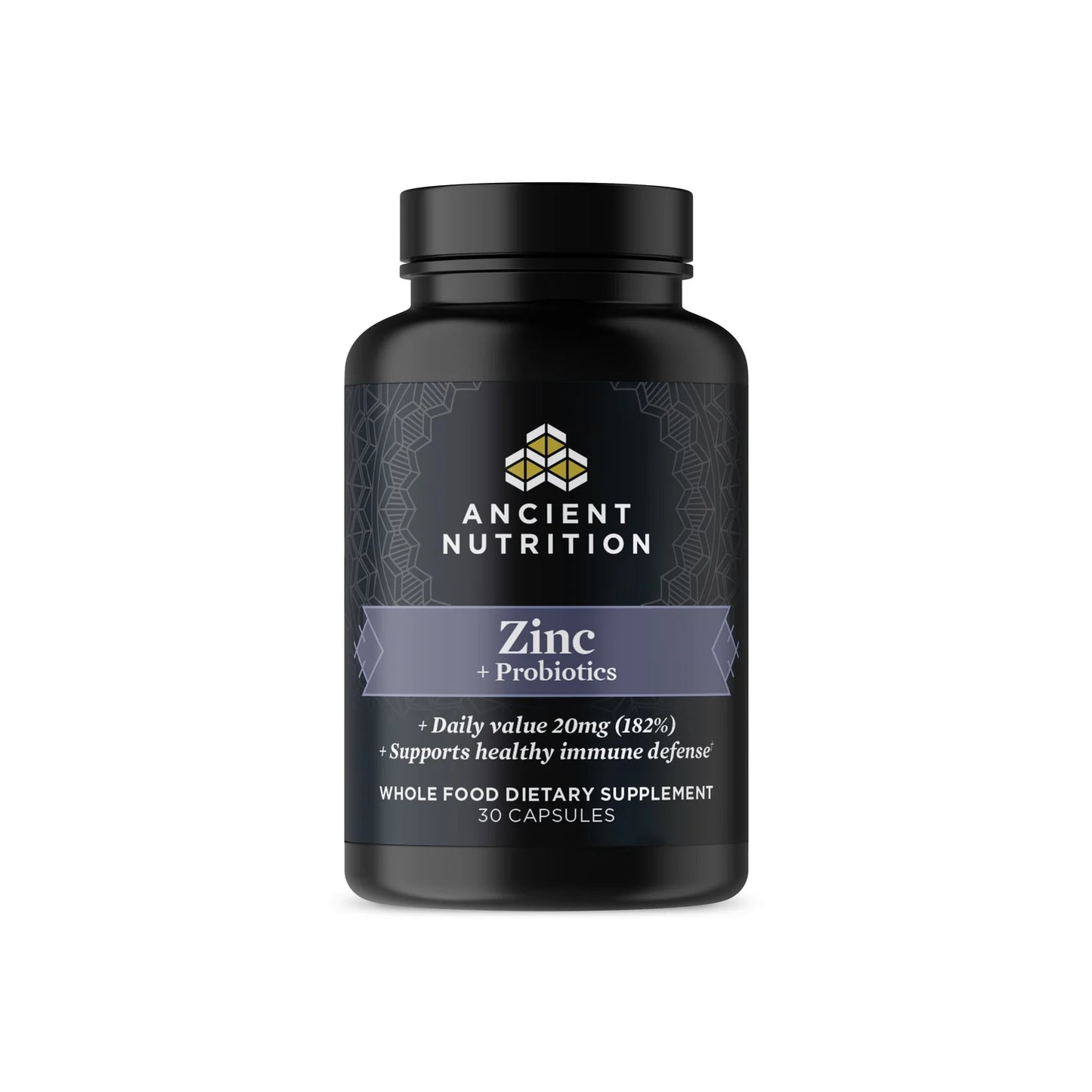 Ancient Nutrition ZINC+PROBIOTIC - 30 Capsules