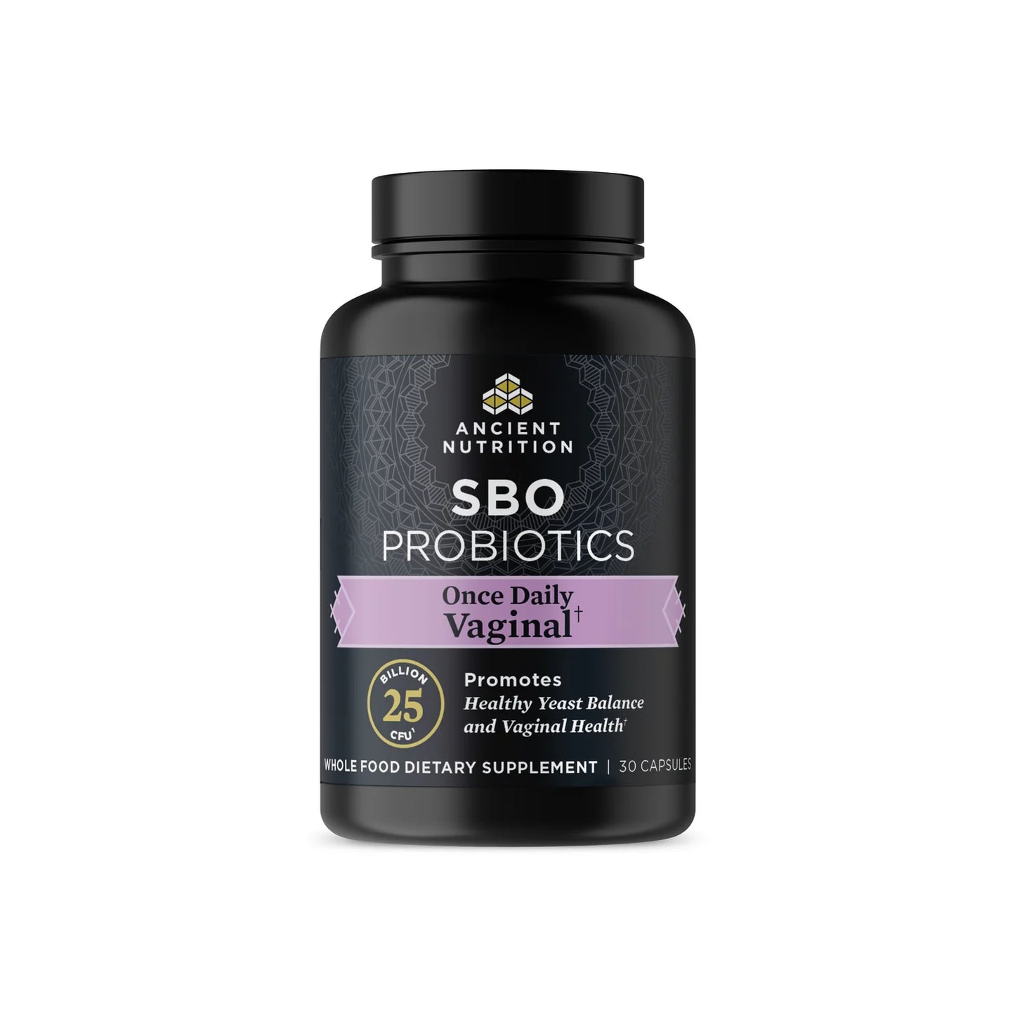 Ancient Nutrition SBO PROBIOTICS Once Daily VAGINAL - 30 Capsules