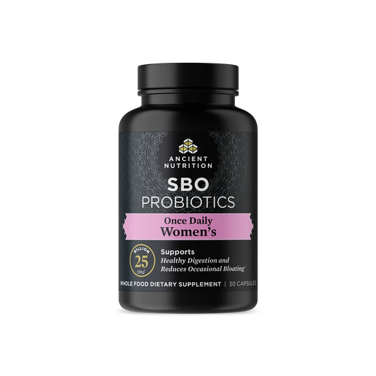 Ancient Nutrition SBO PROBIOTICS Once Daily WOMENS - 30 Capsules