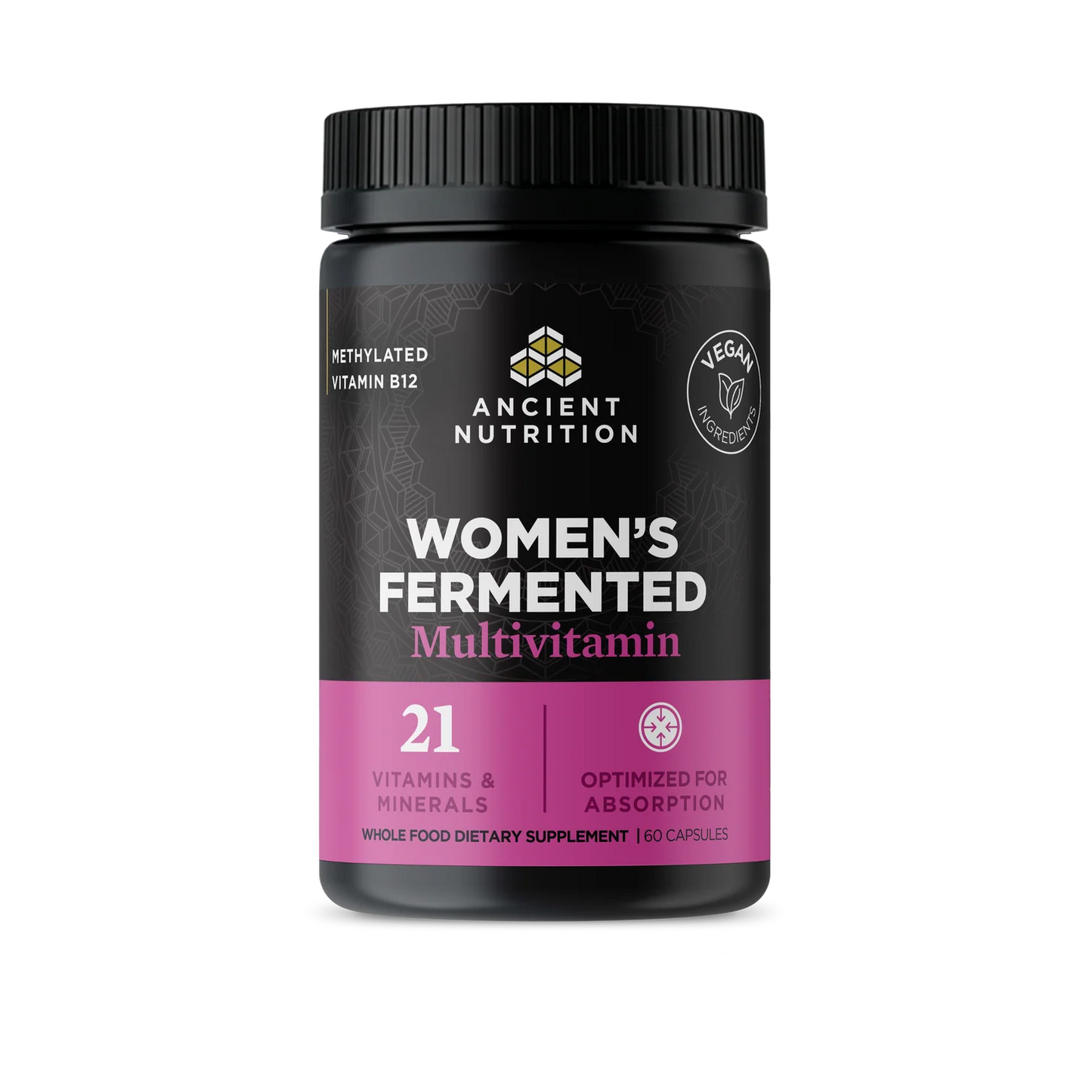 Ancient Nutrition WOMENS FERMENTED MULTI - 60 Capsules