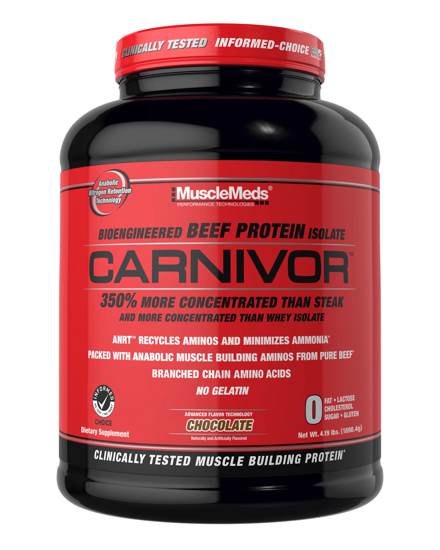 MuscleMeds CARNIVOR BEEF PROTEIN 4lbs
