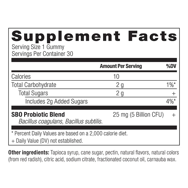 Ancient Nutrition SBO PROBIOTICS Kids - 30 Gummies