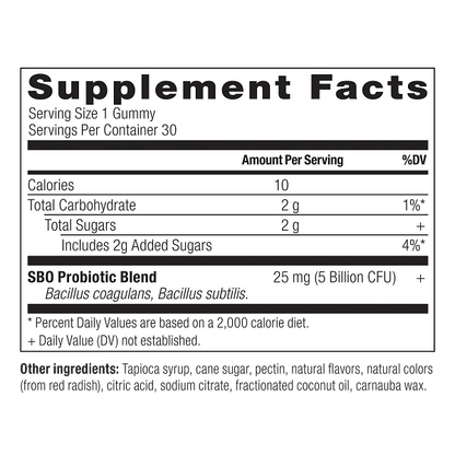 Ancient Nutrition SBO PROBIOTICS Kids - 30 Gummies