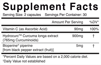 Ambrosia Collective GOLDEN Super Turmeric 60 CAPSULES