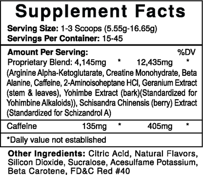 USP Labs Jack3d Pre- Workout - 45 Servings