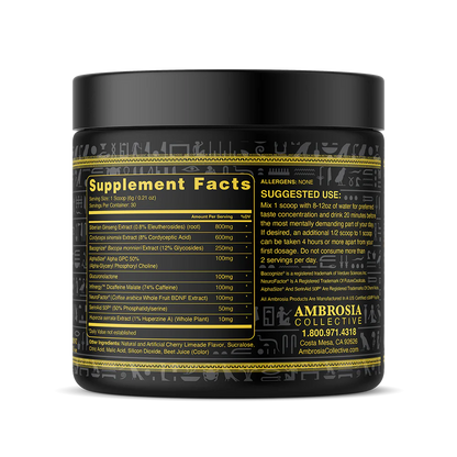 Ambrosia Collective MENTAL JEWELS Genius Juice 30 Servings