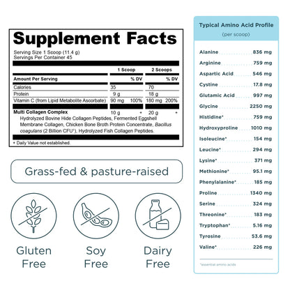 Ancient Nutrition MULTI COLLAGEN PROTEIN - 45 Serving