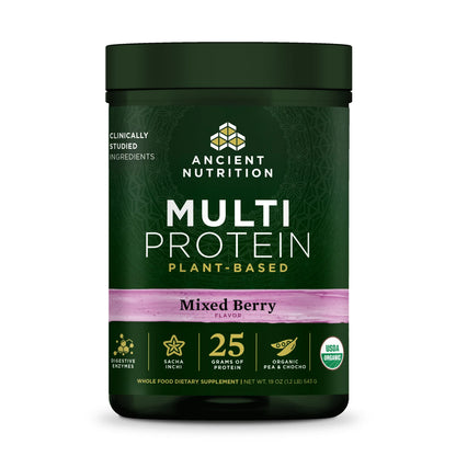 Ancient Nutrition MULTI PROTEIN Plant Based - 12 Serving