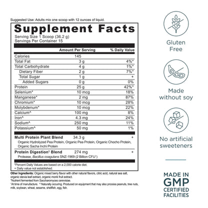 Ancient Nutrition MULTI PROTEIN Plant Based - 12 Serving