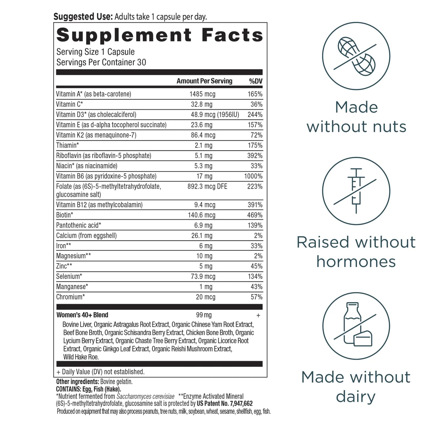 Ancient Nutrition MULTI WOMENS 40+