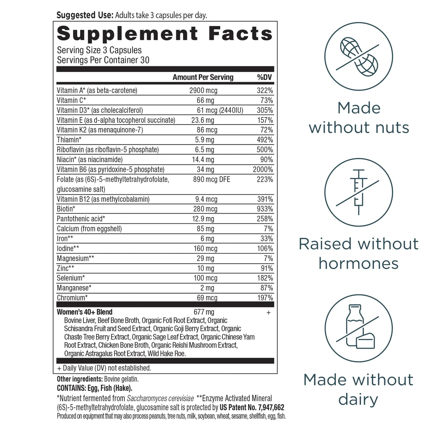 Ancient Nutrition MULTI WOMENS 40+