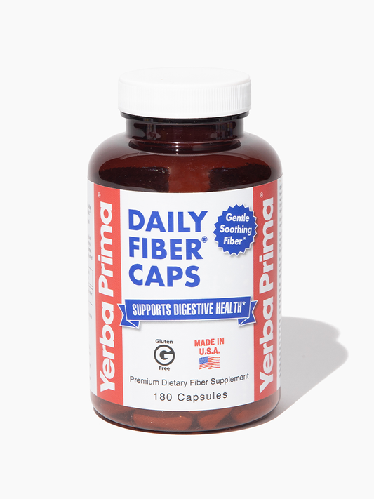 Yerba Prima Daily Fiber Caps - 180 Capsules
