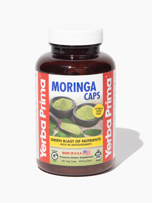 Yerba Prima Moringa Caps - 180 Veg Capsules
