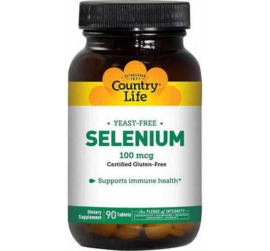 Country Life SELENIUM 90 Tablets