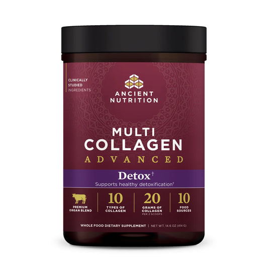 Ancient Nutrition MULTI COLLAGEN ADVANCED DETOX - 36 Servings