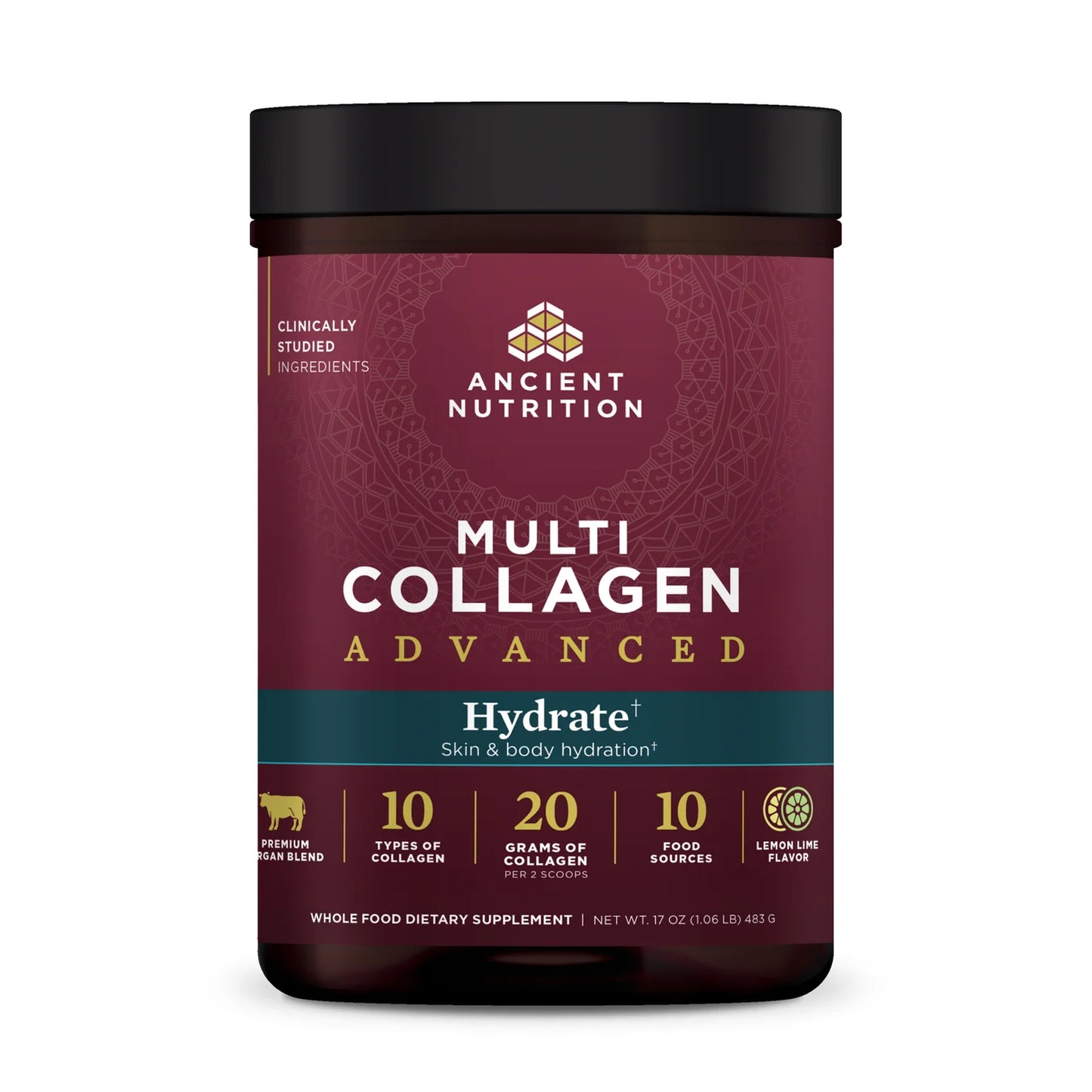Ancient Nutrition MULTI COLLAGEN ADVANCED HYDRATE - 30 Servings