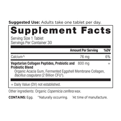 Ancient Nutrition COLLAGEN PEPTIDES Vegetarian - 30 Tablets