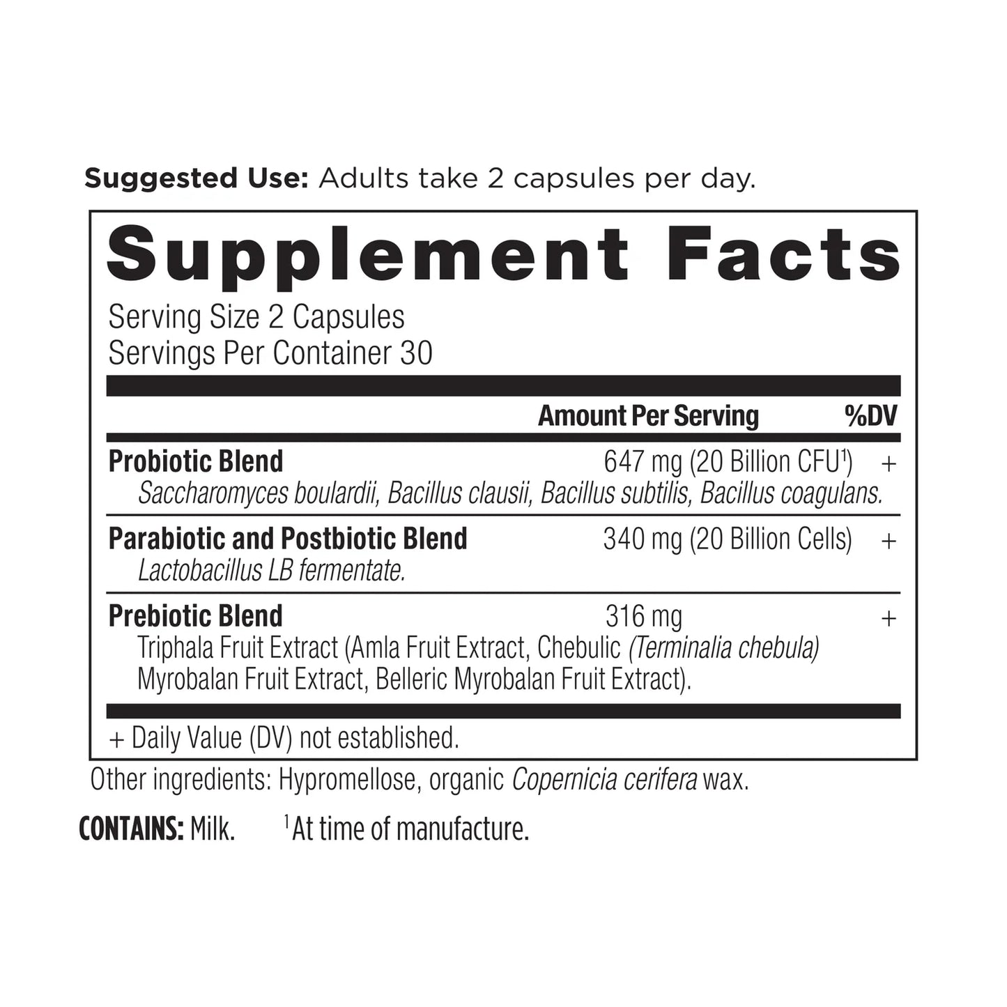 Ancient Nutrition SBO PROBIOTICS TRINITY - 60 Capsules
