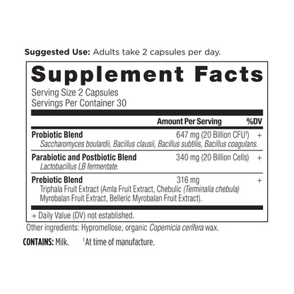 Ancient Nutrition SBO PROBIOTICS TRINITY - 60 Capsules