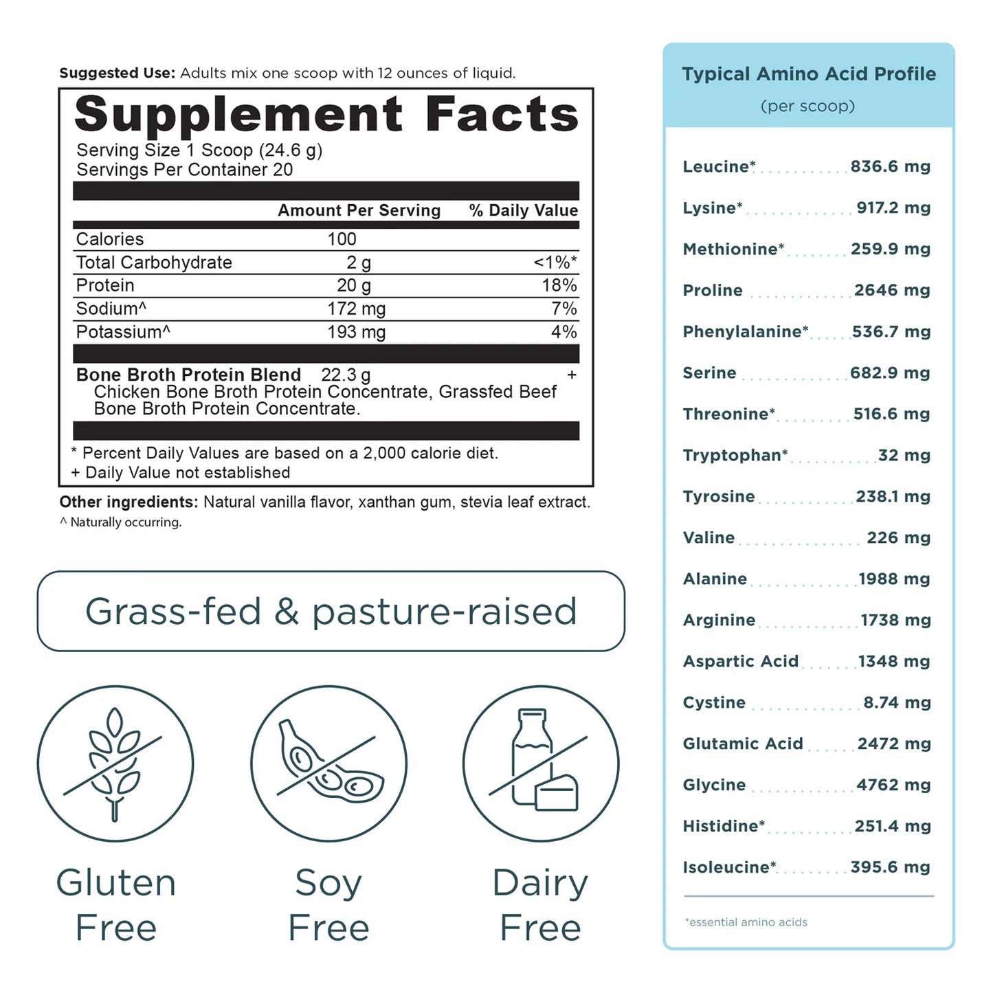 Ancient Nutrition BONE BROTH PROTEIN - 20 Serving